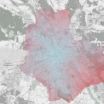 Mapa atrakcyjności komunikacyjnej Warszawy
